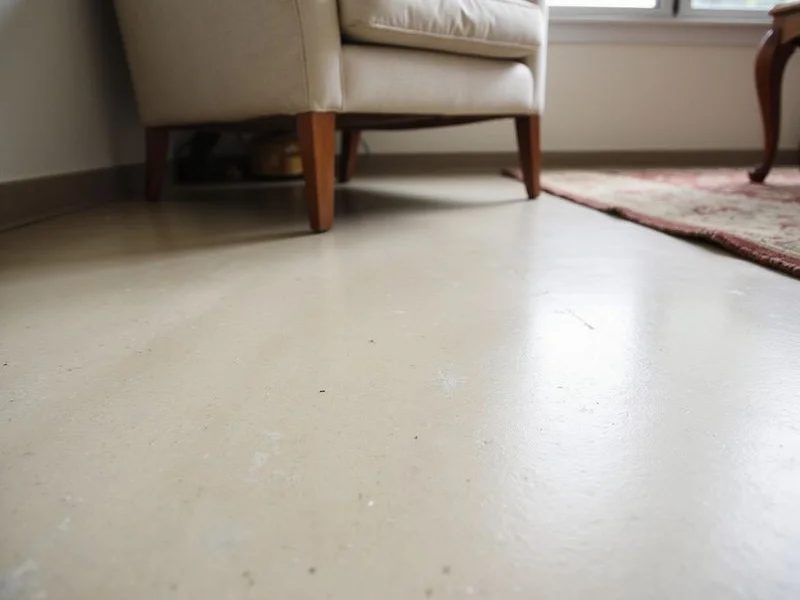 Cream finish polished concrete with minimal aggregate exposure